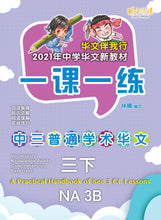 一课一练 • 中三普通学术华文下册/A Practical Handbook-NA 3B