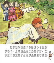 西游记- 新加坡小学生拼音图画书系列4本（1-4）Children Book with Hanyu Pinyin