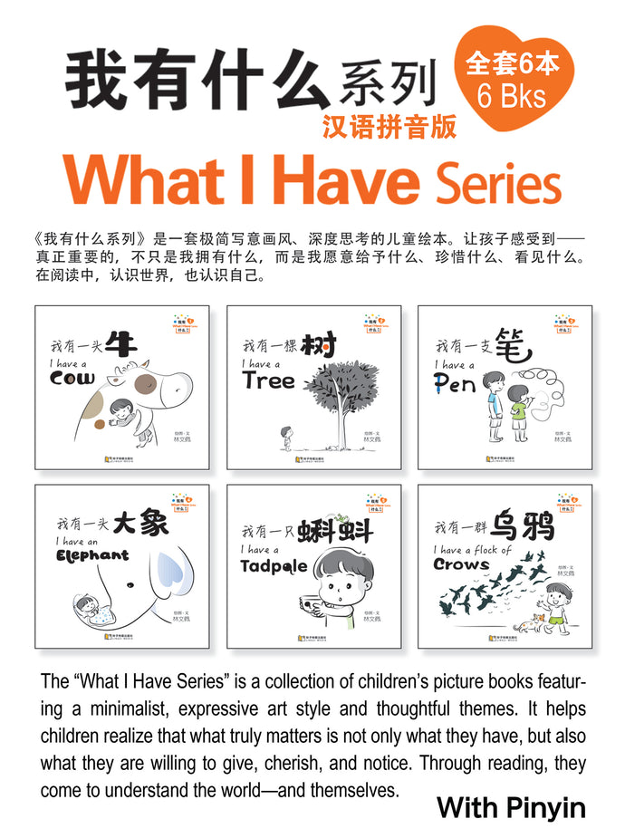 我有什么系列拼音版套装 / What I Have Series-6 books pack / with Pinyin